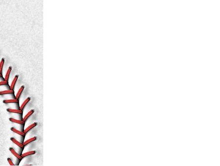 Baseball Stitching PowerPoint Template, Slide 3, 08205, Careers/Industry — PoweredTemplate.com