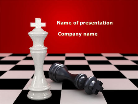 Main Figure PowerPoint Template, Free PowerPoint Template, 08214, Business Concepts — PoweredTemplate.com