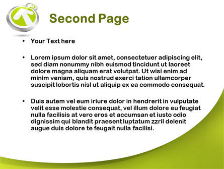 Plantilla de PowerPoint - flecha verde oliva, Diapositiva 2, 08215, Consultoría — PoweredTemplate.com