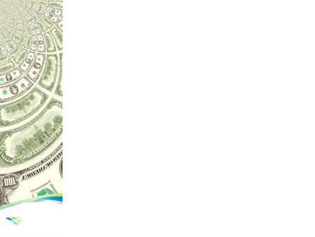 一百美元的钞票PowerPoint模板, 幻灯片 3, 08255, 财务/会计 — PoweredTemplate.com