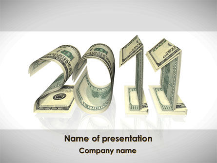 Financial Year 2011 PowerPoint Template, 08268, Financial/Accounting — PoweredTemplate.com