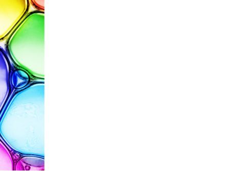 파워포인트 템플릿 - 다채로운 거품, 슬라이드 3, 08284, 추상/직물 — PoweredTemplate.com