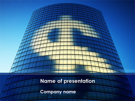 Templat PowerPoint Bank, 08330, Finansial/Akuntansi — PoweredTemplate.com