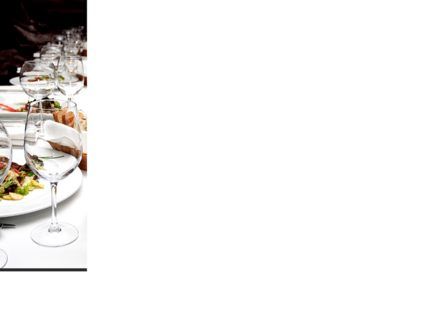 Modello PowerPoint - Banquet table, Slide 3, 08354, Food & Beverage — PoweredTemplate.com