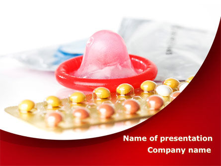 Birth Control Contraception PowerPoint Template, Free PowerPoint Template, 08424, Medical — PoweredTemplate.com
