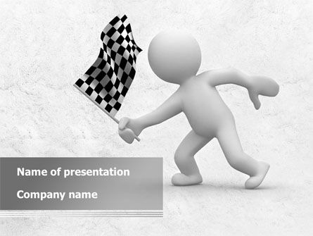 Beginnend PowerPoint Template, PowerPoint-sjabloon, 08442, Business Concepten — PoweredTemplate.com