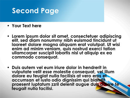 Templat PowerPoint Papan Panduan, Slide 2, 08585, Karier/Industri — PoweredTemplate.com