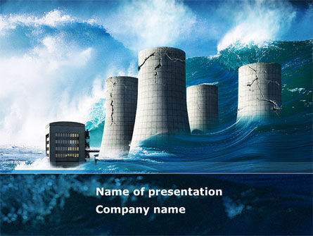 Plantilla de PowerPoint - desastre natural, 08590, Naturaleza y medio ambiente — PoweredTemplate.com