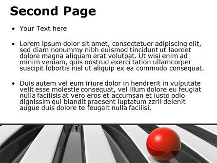 Modello PowerPoint - Nuovo senso, Slide 2, 08633, Concetti del Lavoro — PoweredTemplate.com