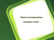 Green Frame Word Template 08678 | PoweredTemplate.com