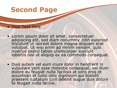 Modello PowerPoint - Orario, Slide 2, 08695, Lavoro — PoweredTemplate.com