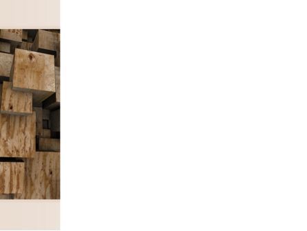 抽象的な大理石の立方体 - PowerPointテンプレート, スライド 3, 08707, 抽象／テクスチャ — PoweredTemplate.com