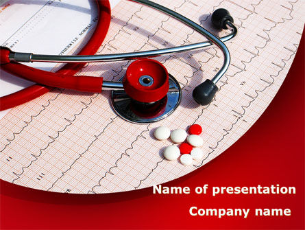 Cardiopharmacololgy PowerPoint Template, Free PowerPoint Template, 08725, Medical — PoweredTemplate.com