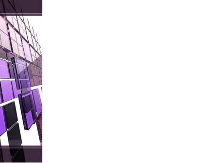 紫色のガラス - PowerPointテンプレート, スライド 3, 08804, 抽象／テクスチャ — PoweredTemplate.com