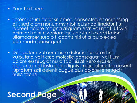 Plantilla de PowerPoint - realidad de internet, Diapositiva 2, 08811, Telecomunicación — PoweredTemplate.com