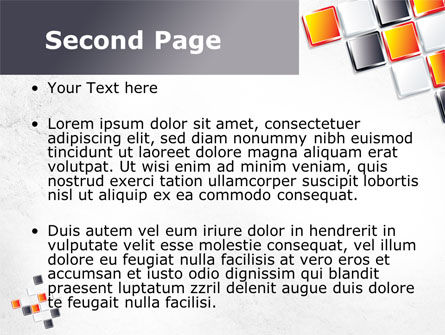 Templat PowerPoint Bagian Mosaik, Slide 2, 08855, Abstrak/Tekstur — PoweredTemplate.com