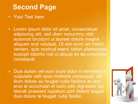 Modello PowerPoint - Persone incontro, Slide 2, 08871, Persone — PoweredTemplate.com