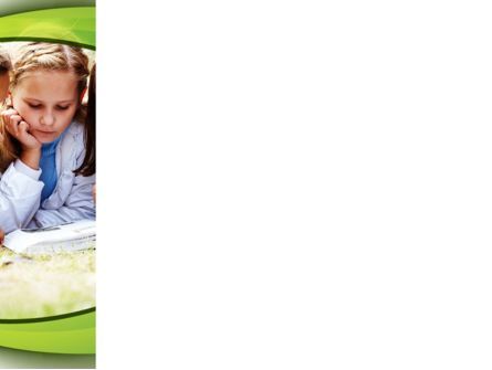 Childrens Leesboek PowerPoint Template, Dia 3, 08875, Education & Training — PoweredTemplate.com