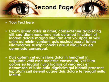 Modèle PowerPoint de cosmétique naturelle, Diapositive 2, 08890, Mensen — PoweredTemplate.com