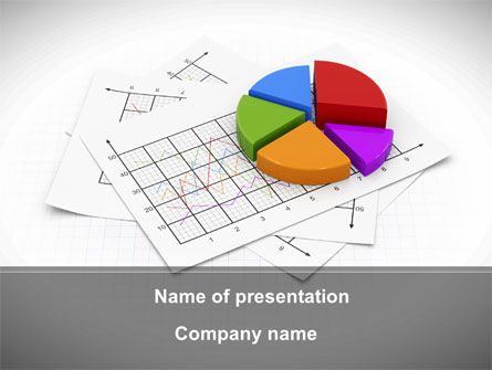 馅饼图PowerPoint模板, 免费 PowerPoint模板, 08910, 财务/会计 — PoweredTemplate.com