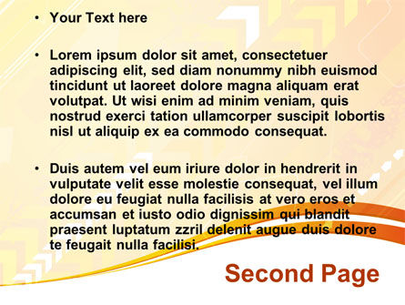 Templat PowerPoint Aliran Proses, Slide 2, 09012, Abstrak/Tekstur — PoweredTemplate.com