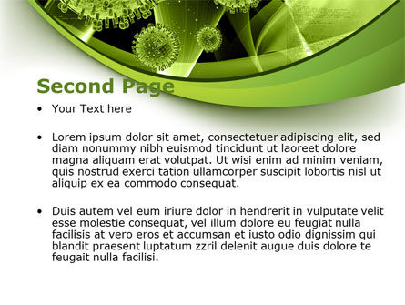 Virus Structure PowerPoint Template, Slide 2, 09037, Technology and Science — PoweredTemplate.com