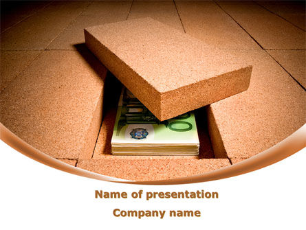 Modelo do PowerPoint - tesouro escondido, Modelo do PowerPoint, 09054, Finanças/Contabilidade — PoweredTemplate.com