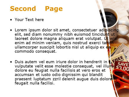Modello PowerPoint - Buoni sconto, Slide 2, 09120, Food & Beverage — PoweredTemplate.com