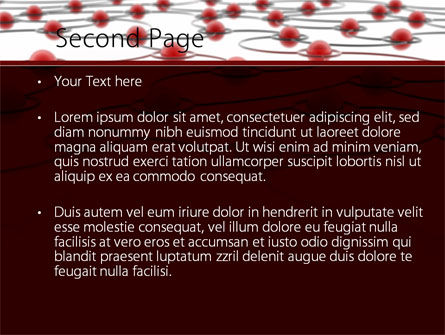 Plantilla de PowerPoint - nodos en la comunidad de red, Diapositiva 2, 09150, Conceptos de negocio — PoweredTemplate.com