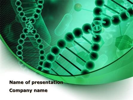 DNA Study PowerPoint Template, Free PowerPoint Template, 09183, Medical — PoweredTemplate.com