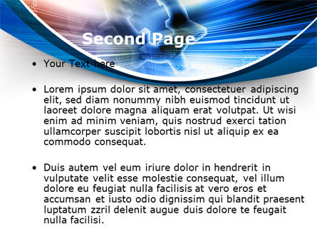 Modèle PowerPoint de équipement abstrait lumineux, Diapositive 2, 09214, Carrière / Industrie — PoweredTemplate.com