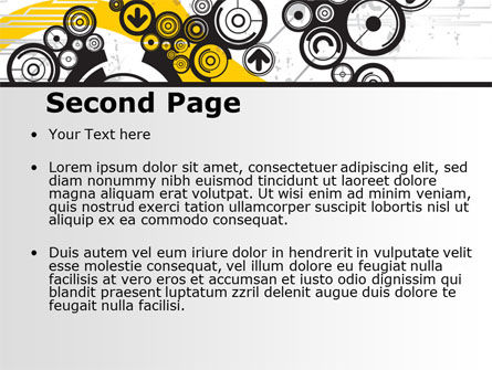 Modello PowerPoint - Meccanismi, Slide 2, 09243, Astratto/Texture — PoweredTemplate.com