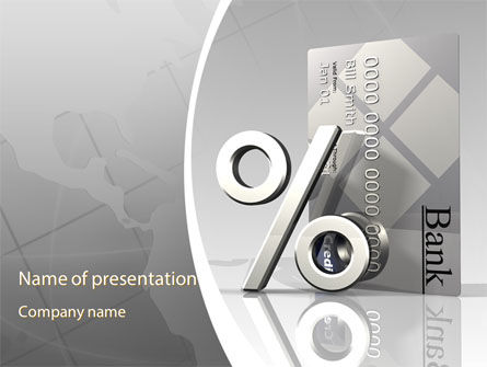 Banking PowerPoint Template, 09254, Financial/Accounting — PoweredTemplate.com