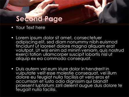 Sarg PowerPoint Vorlage, Folie 2, 09301, Religion/Spirituell — PoweredTemplate.com