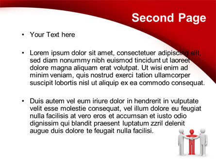 Templat PowerPoint Reuni, Slide 2, 09357, Konsultasi — PoweredTemplate.com