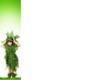 파워포인트 템플릿 - 녹색 생활, 슬라이드 3, 09405, 자연 및 환경 — PoweredTemplate.com