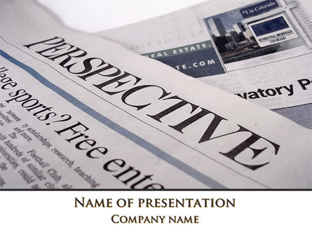 Business Perspective PowerPoint Template, Free PowerPoint Template, 09406, Business — PoweredTemplate.com