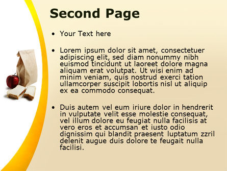 Templat PowerPoint Bag Makanan, Slide 2, 09459, Food & Beverage — PoweredTemplate.com