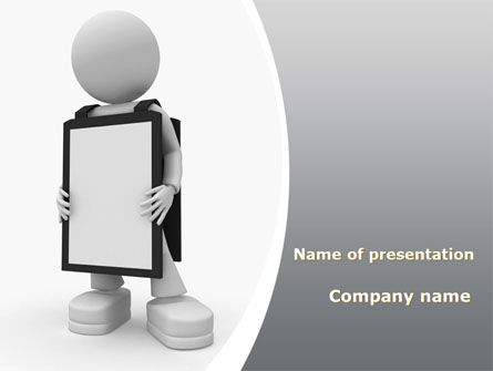 Modelo do PowerPoint - anúncios ao ar livre, Grátis Modelo do PowerPoint, 09510, Conceitos de Negócios — PoweredTemplate.com