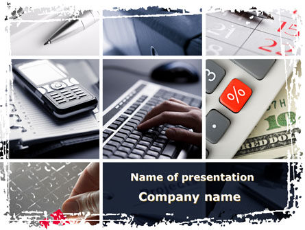 Templat PowerPoint Manajemen Proyek Keuangan, Gratis Templat PowerPoint, 09574, Finansial/Akuntansi — PoweredTemplate.com