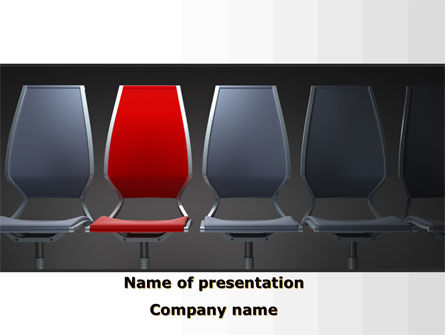 Prominent Leader PowerPoint Template, 09580, Business Concepts — PoweredTemplate.com