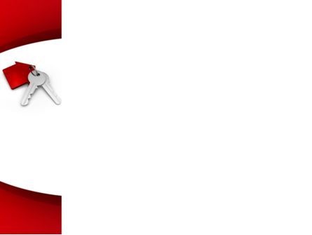 Modello PowerPoint - Grappolo rosso di chiavi, Slide 3, 09583, Immobiliare — PoweredTemplate.com