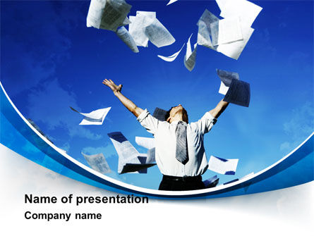 Erfolg emotionen PowerPoint Vorlage, Kostenlos PowerPoint-Vorlage, 09617, Business — PoweredTemplate.com