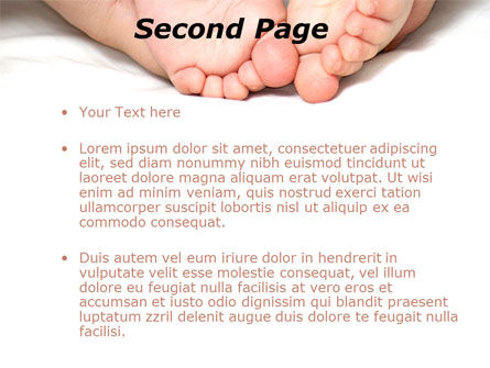 Baby Massage PowerPoint Template, Slide 2, 09625, People — PoweredTemplate.com