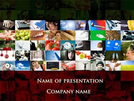 Menschenleben PowerPoint Vorlage, PowerPoint-Vorlage, 09644, Education & Training — PoweredTemplate.com