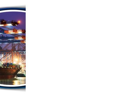 海港PowerPoint模板, 幻灯片 3, 09655, 汽车和运输 — PoweredTemplate.com