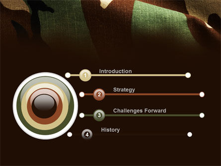 Woodland Camouflage Powerpoint Template Backgrounds 09675 Poweredtemplate Com Camouflage Powerpoint Template