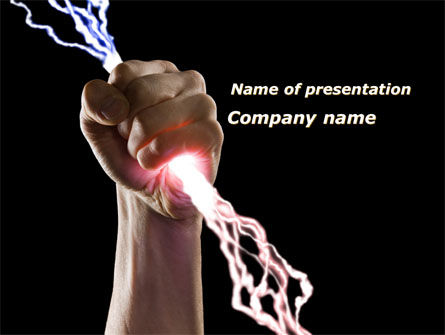 Thunderer PowerPoint Template, 09694, Careers/Industry — PoweredTemplate.com