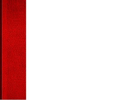 Rode Zijde Steun PowerPoint Template, Dia 3, 09713, Abstract/Textuur — PoweredTemplate.com