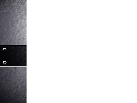 Stahlplatte PowerPoint Vorlage, Folie 3, 09801, Abstrakt/Texturen — PoweredTemplate.com